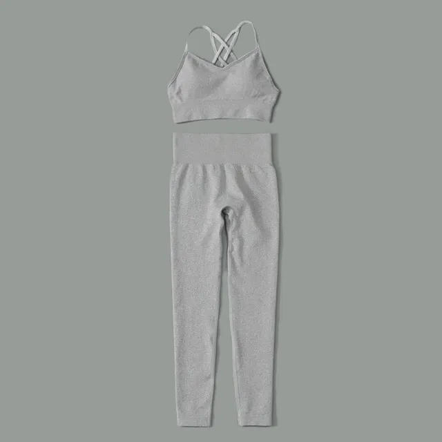 Gray Yoga Set-A