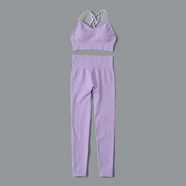 Purple Yoga Set-A