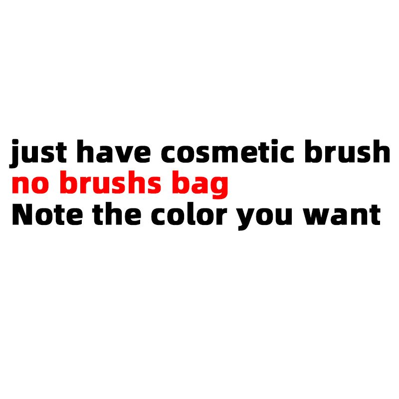 brush-no bag(remark color)