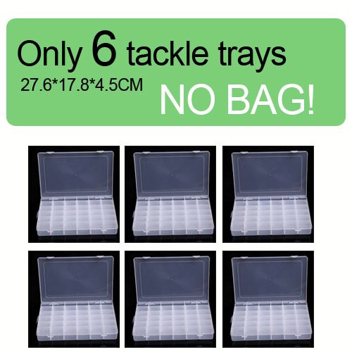 Only 6 Tackle Trays