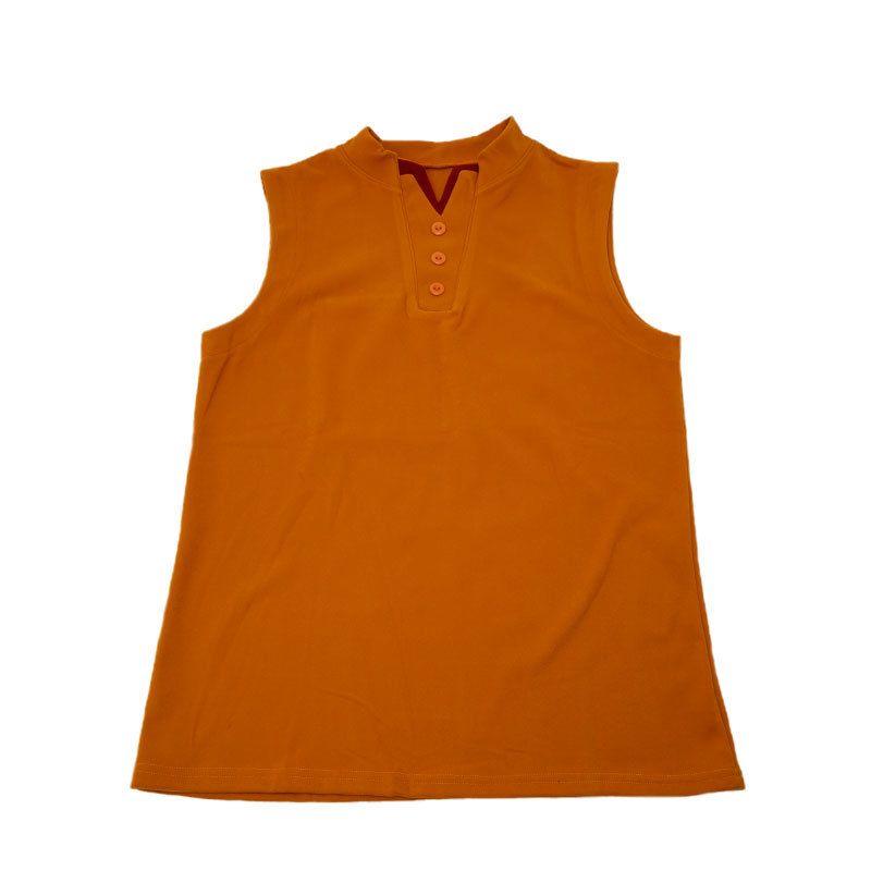 Orange Plush vest L
