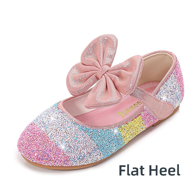 flat heel pink