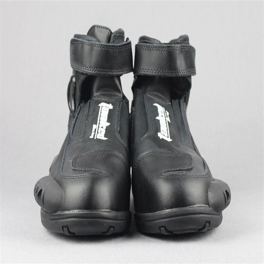 High Quality Tanked Leather Moto Boots Motorcycle Men Racing Botas Motocross Size 40 41 42 43 44 45 T75090 Black251e B4rz, $74.18 | DHgate.Com