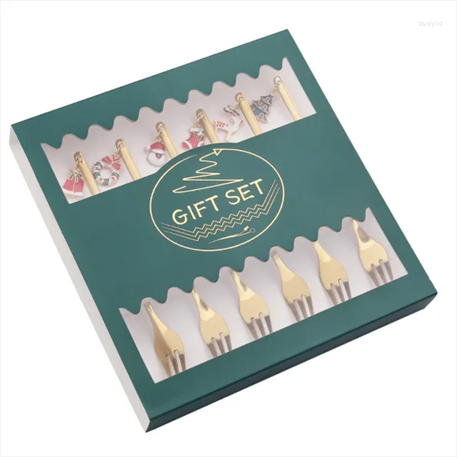 gold fork set