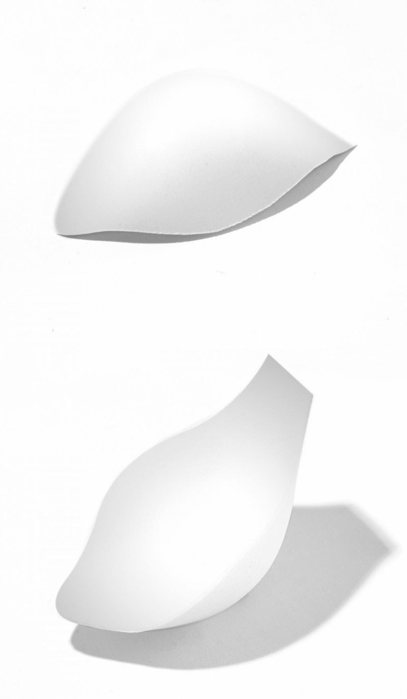 2 pcs pad anteriore bianco