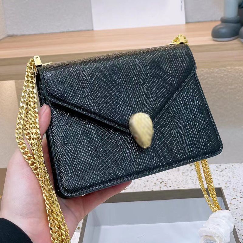 Women Evening Leather Clutch Bag Luxury Chain Shoulder Crossbody