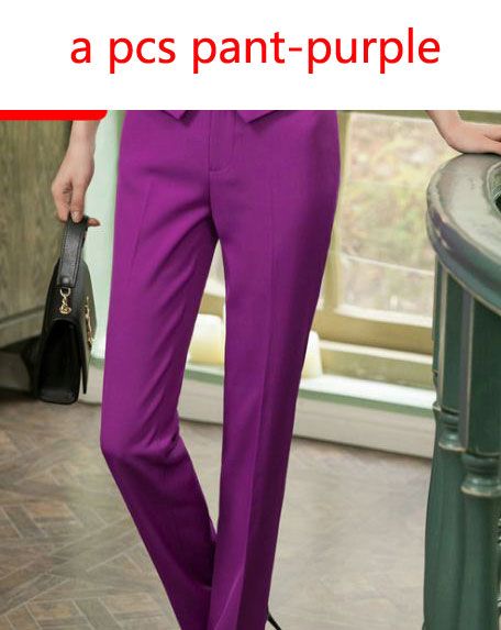 purple pant