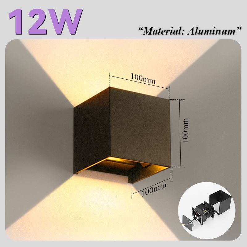 12W Aluminiumkalte weißes Licht