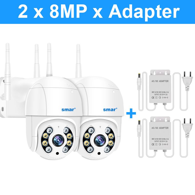 2 x 4k x adaptateur