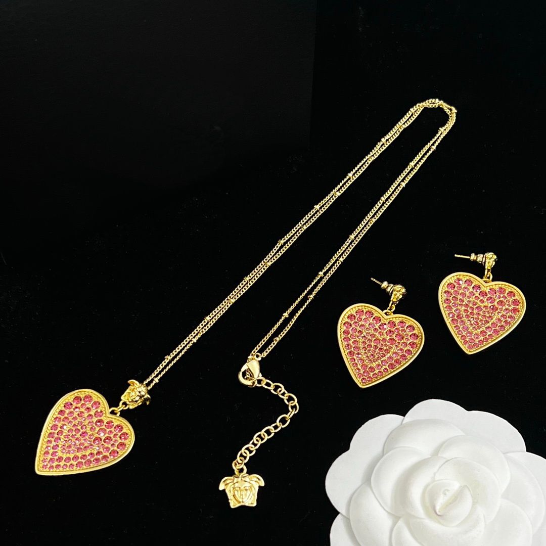 2pcs set -- 80 necklace erring