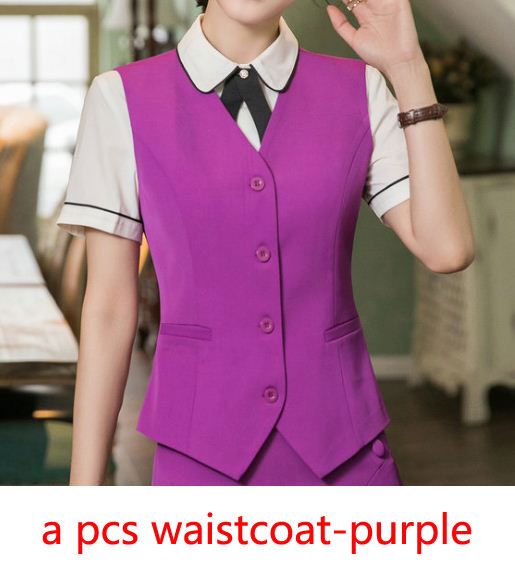 purple waistcoat