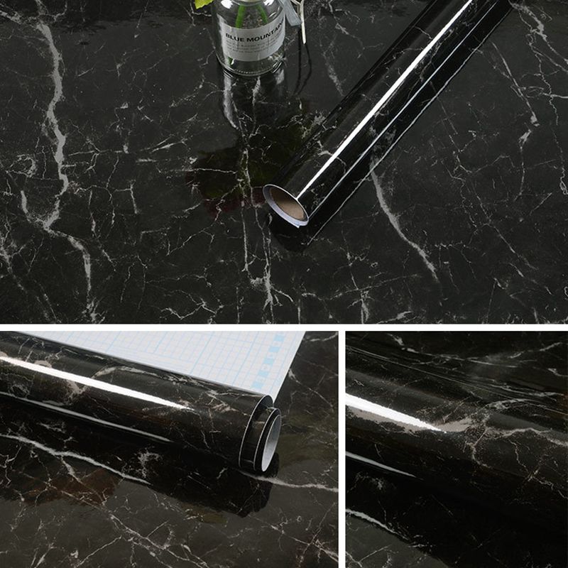 Marble Bright Black