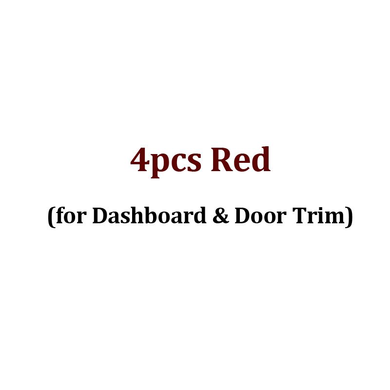 Opciones: Red Doortrim Dash