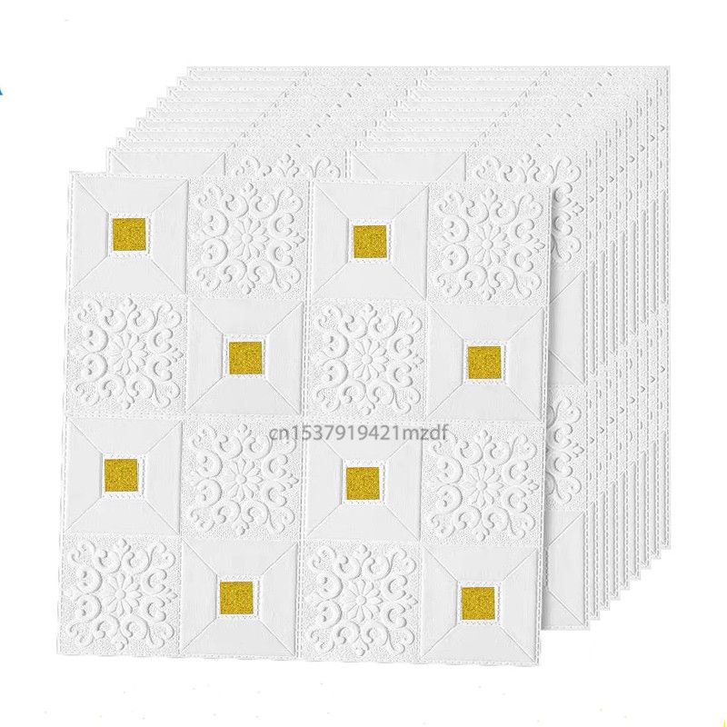 Oro bianco 1pcs 35x35cm