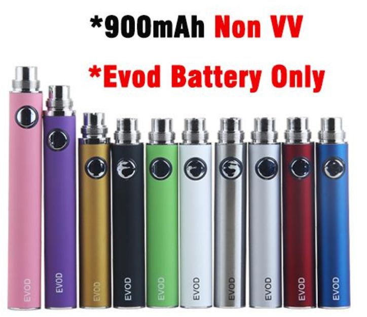 900mAh Evod icke VV-batterier
