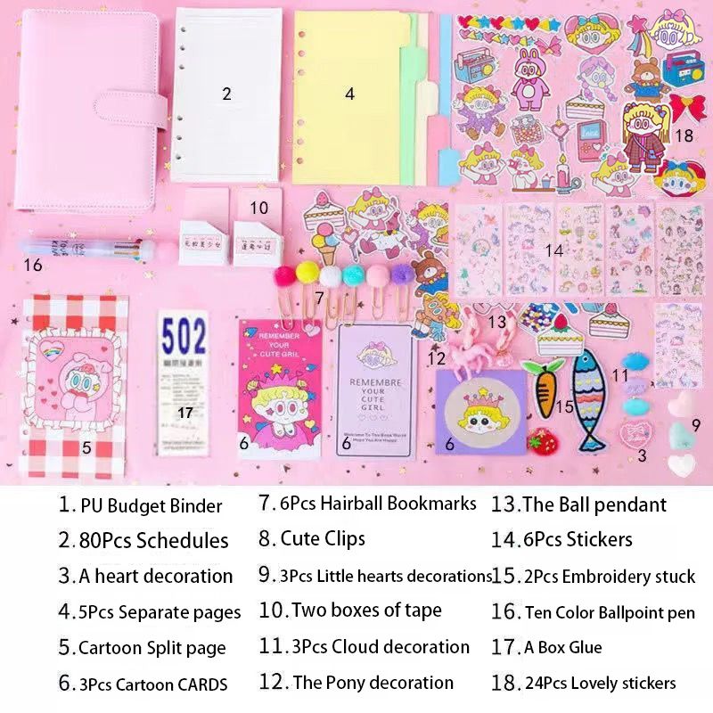 A Set Pink Plus