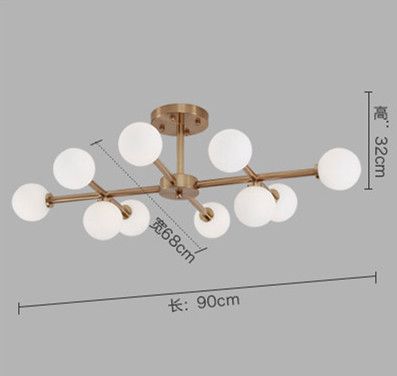 10 cabeças de luzes quentes