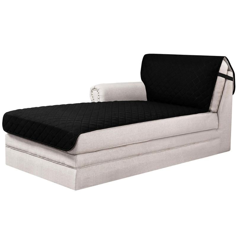 Schwarze Chaise