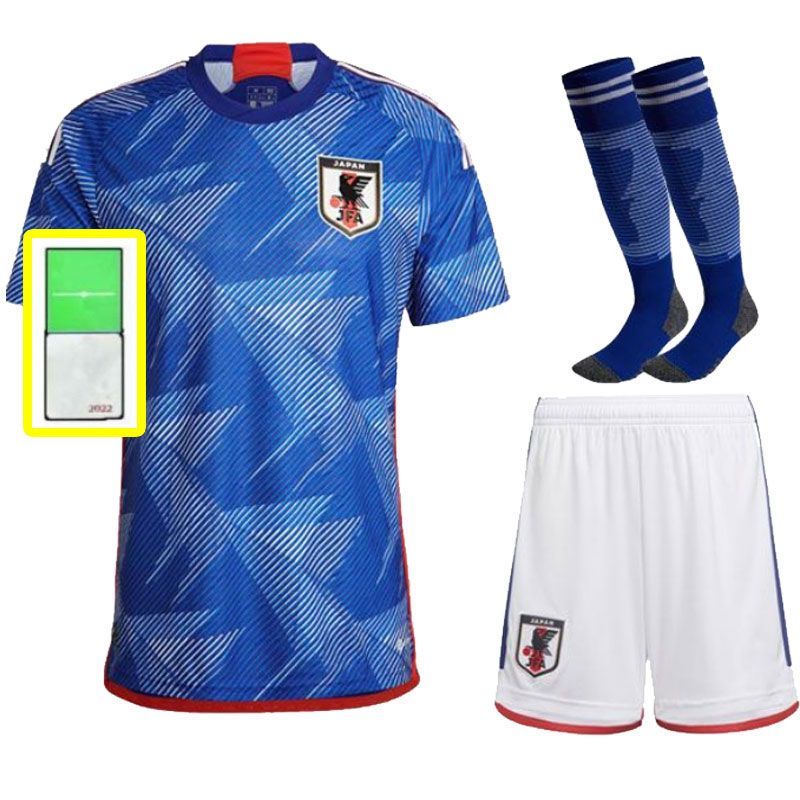 World Cup 2022 Japan Soccer Jersey Breathable 22 23 Home Blue TSUBASA