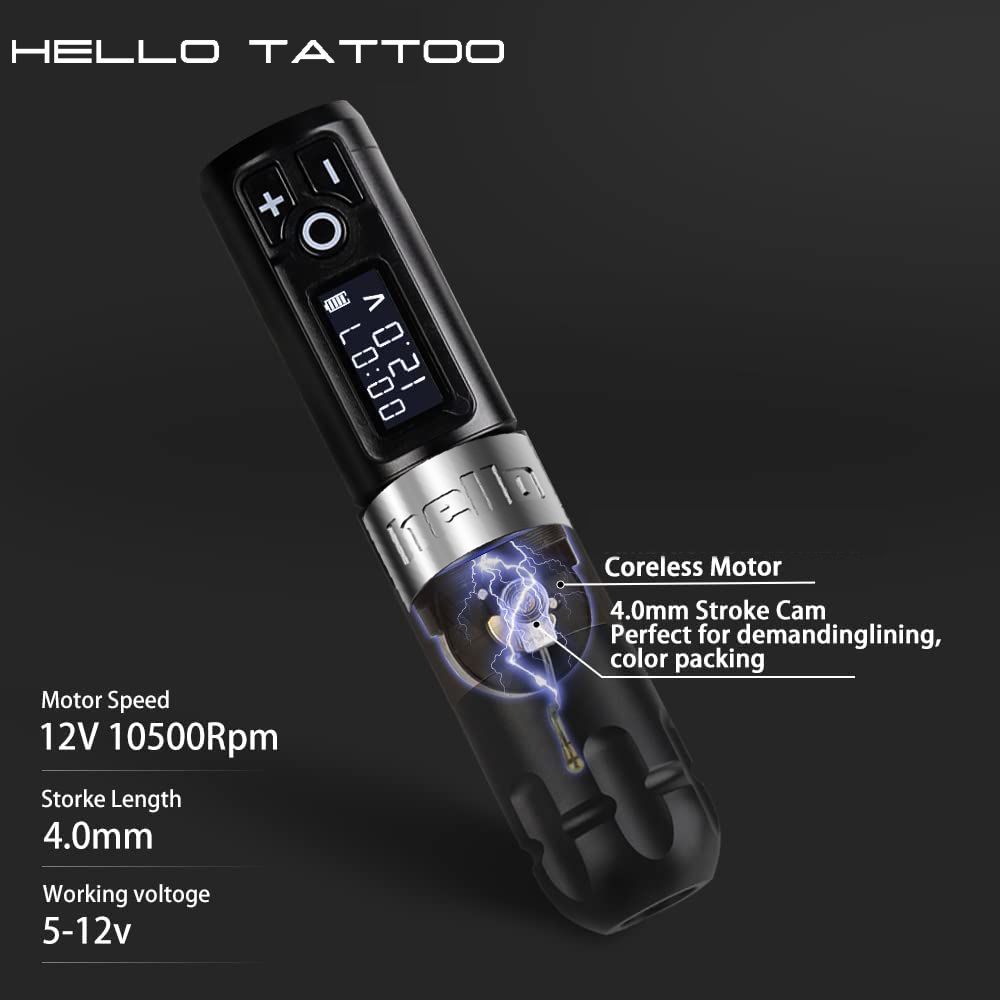 Tattoo Guns Kits Ambition Solditer Professional Wireless Machine