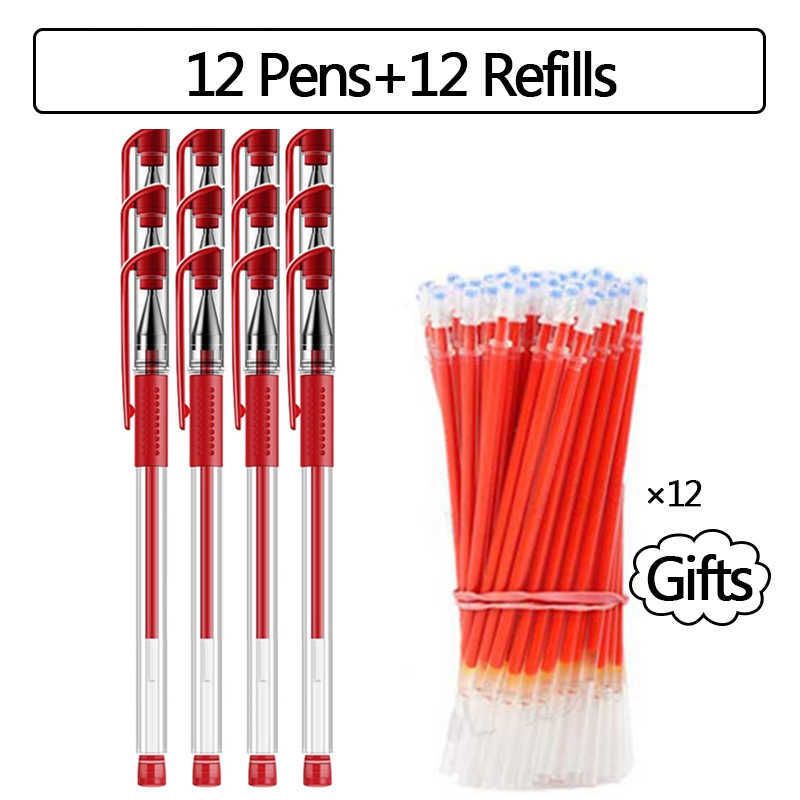 12 Pcs Red Pen