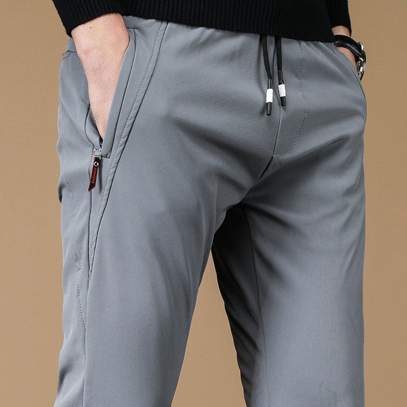 Grey Zip pocket