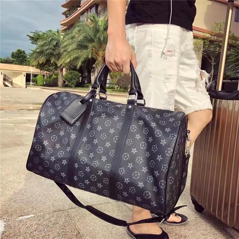 Luxury Fashion Men Women High-quality Travel Duffle Bags Brand Designer  Luggage Handbags with Lock