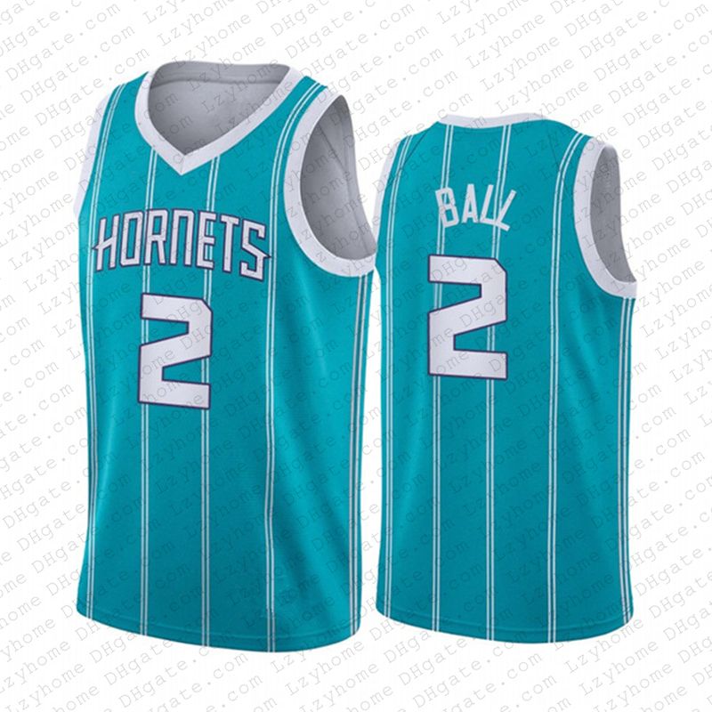 NBA_ jersey Men Basketball LaMelo Ball Jersey 2 Gordon Hayward 20 Terry  Rozier III 3 Team Green Blue Purple White Color Embroidery And''nba''jerseys  