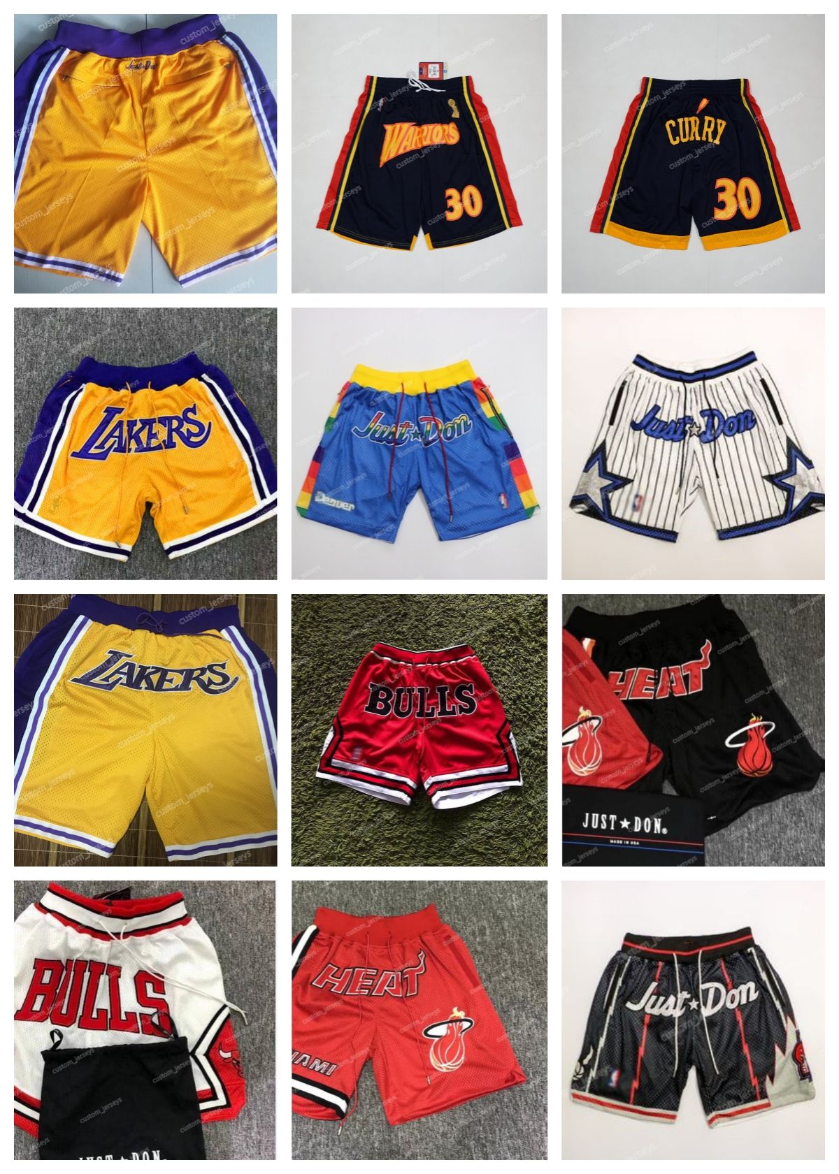 Wholesale Wholesale fashionable jersey basketball shorts team