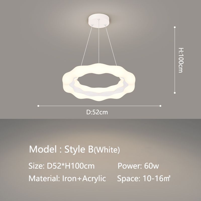 Style B White Remote Dimming