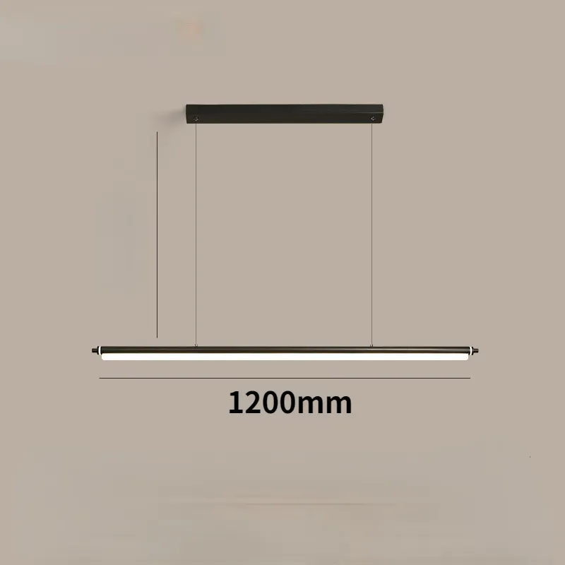 source de lumi￨re LED noire de 1200 mm