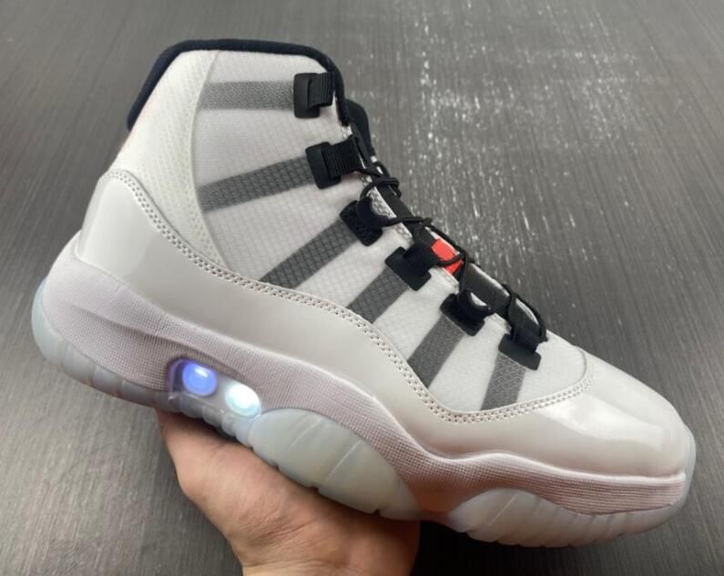 An Air Jordan 11 Custom With A Sole That Changes Color?! Yup! •