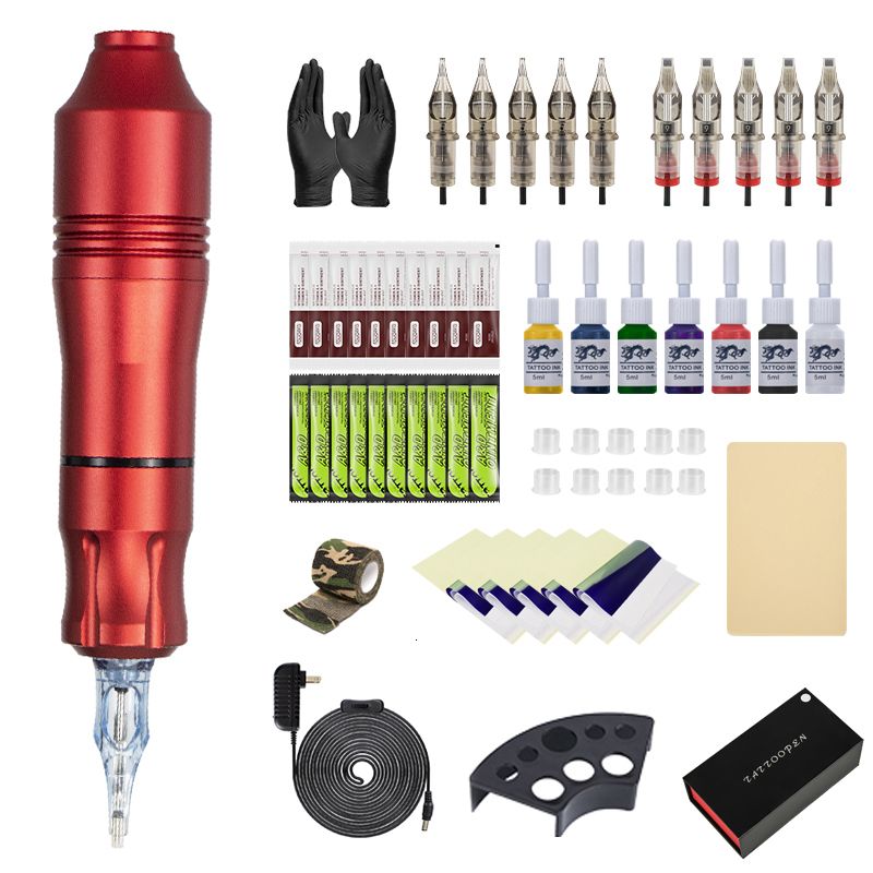 Red Tattoo Kit