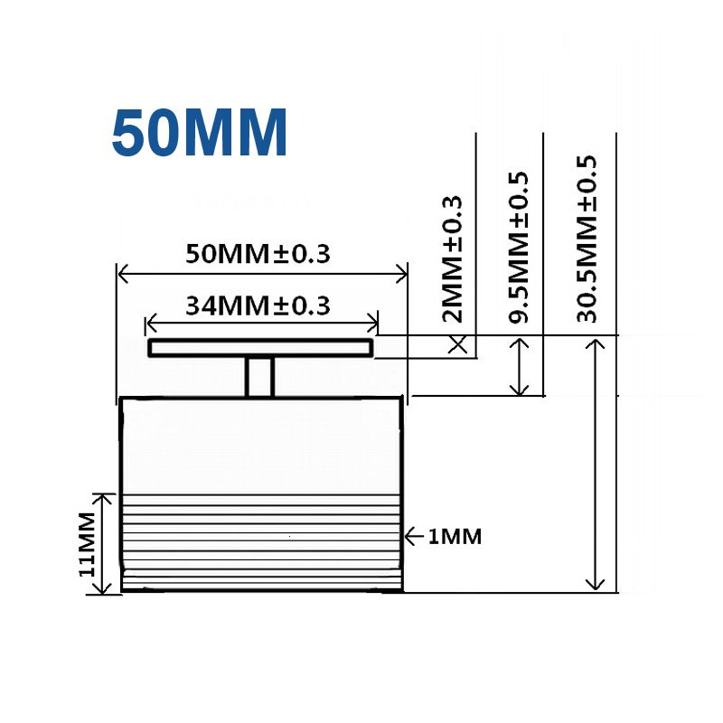 50 mm-8 Ohm