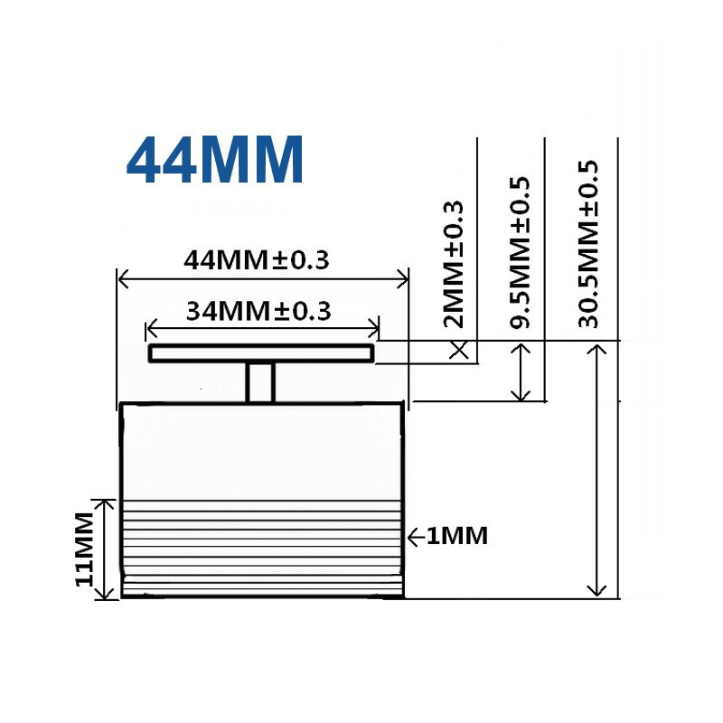 44 mm-8 Ohm