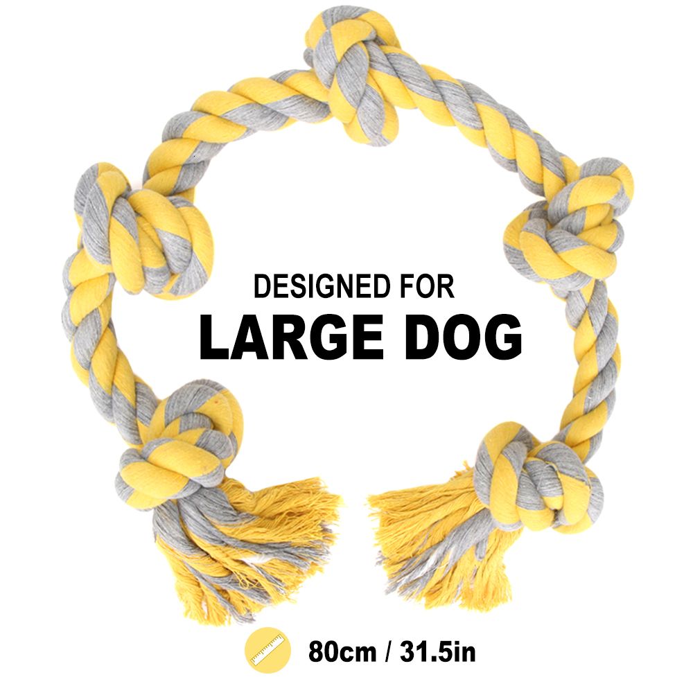 Amarelo Grande Dog Toy-como Imagem