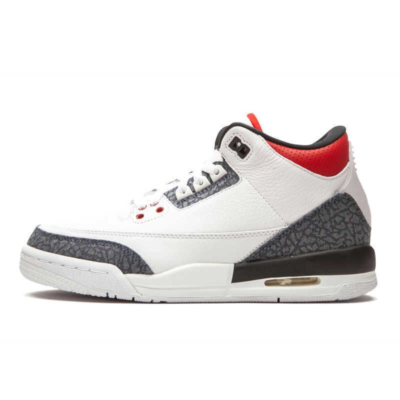 3s denim fire rosso