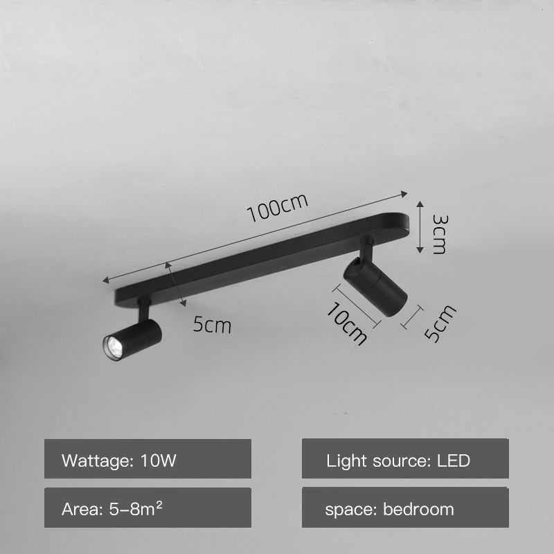 Schwarz-100 cm kaltes Licht