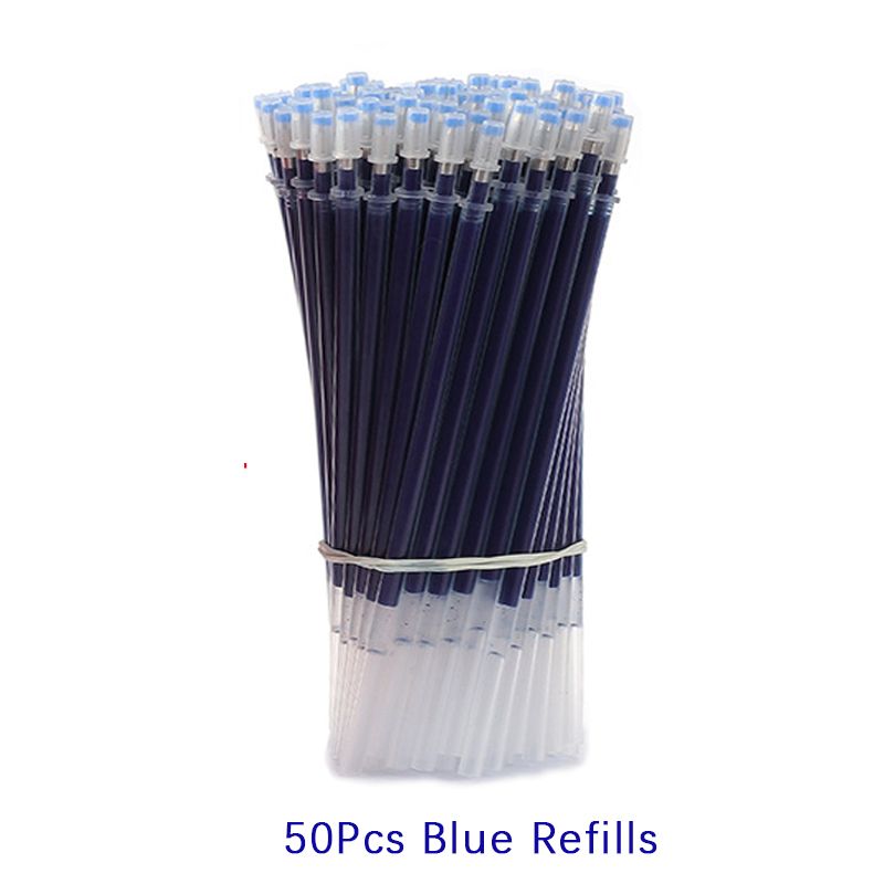 50pcs blue refills 0.35mm