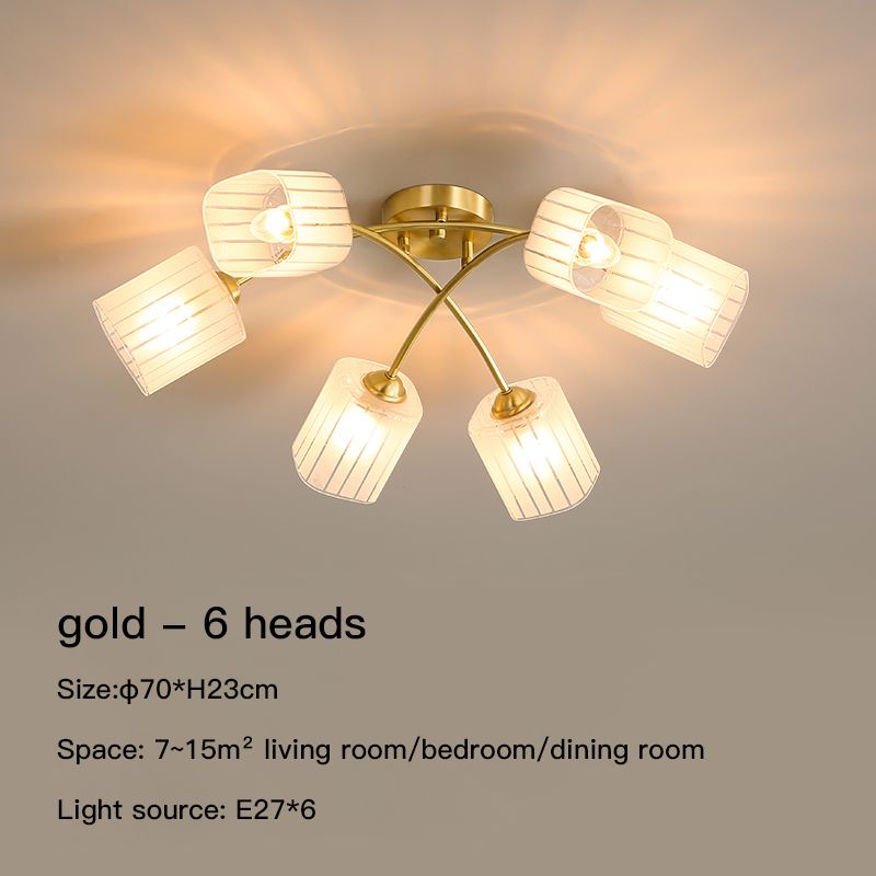 Gold - 6 heads China No light bulb