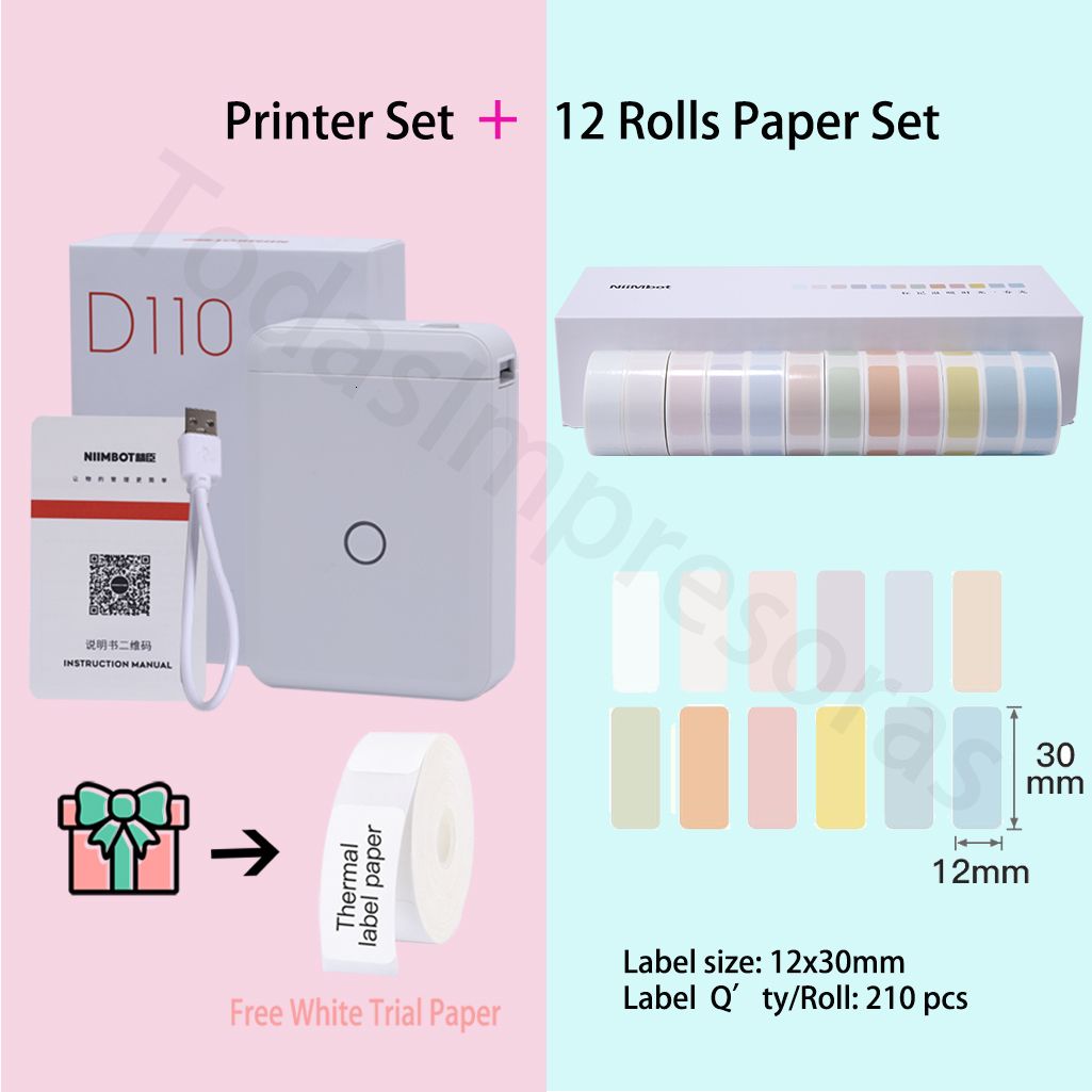 Add 12 Rolls Paper s