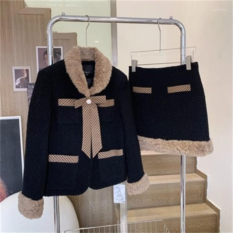 cappotto con set di gonne