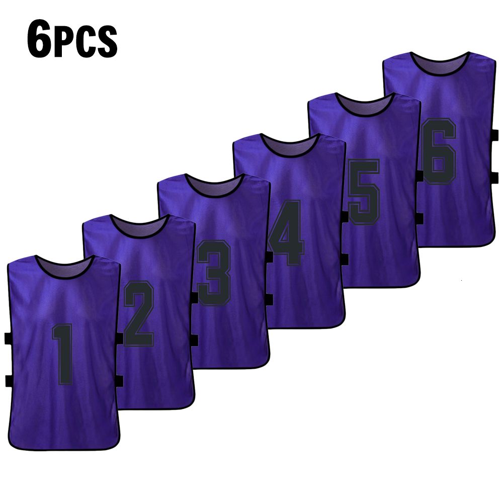 6pcs Purple