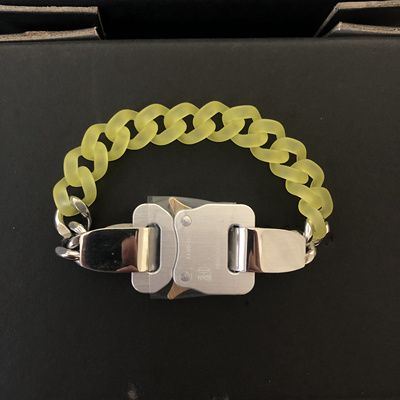Chaînes 1017 ALYX 9SM Couleur PVC Transparent Chaîne Cubaine Collier Serrure En Métal Européen Et Américain Simple Mode Hip Hop_voghion.com