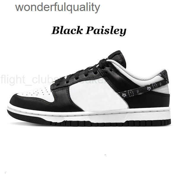 #18 Black Paisley 36-45