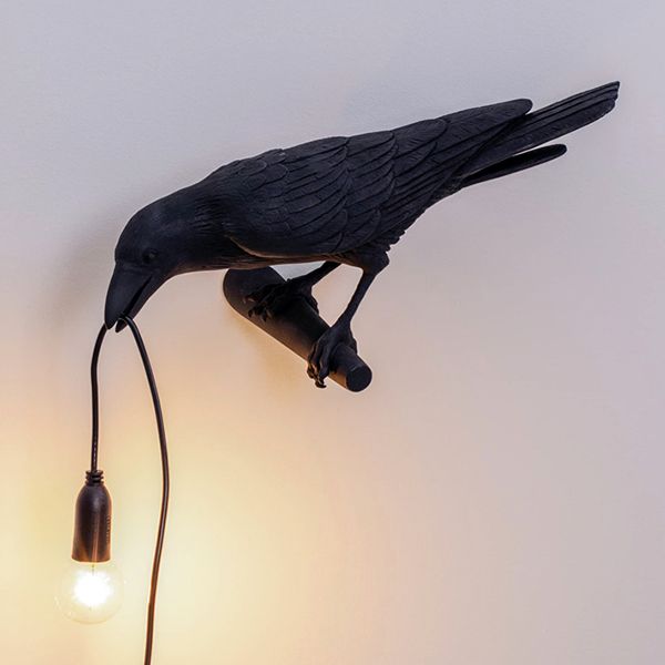 Wall lamp black-A