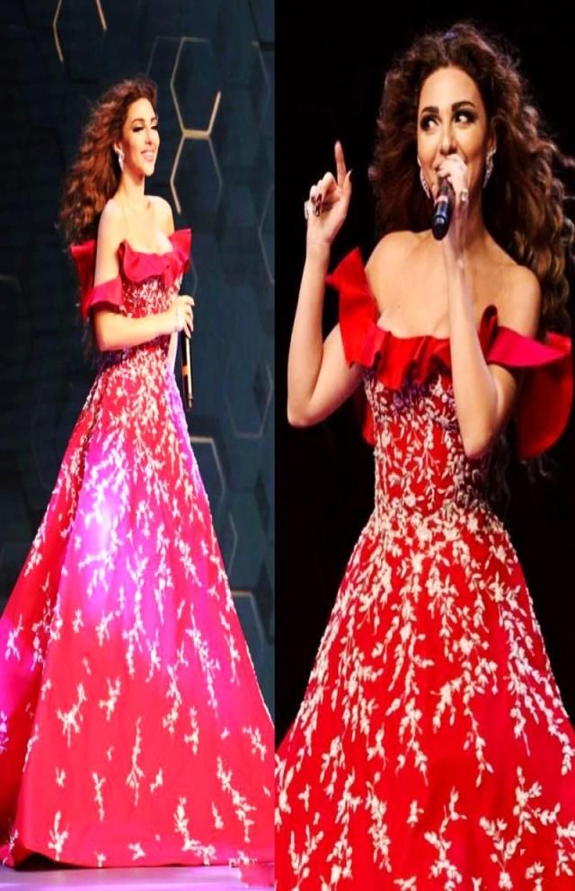 Miranda Kerr Red One-shoulder Sequined Chiffon Formal Prom Dress David Jones