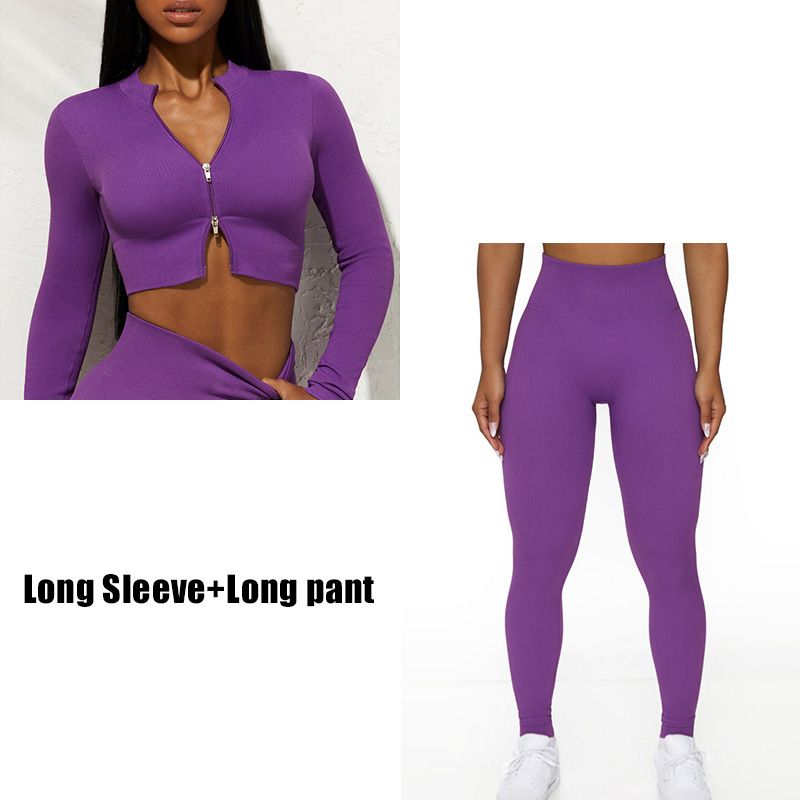 Purple long set