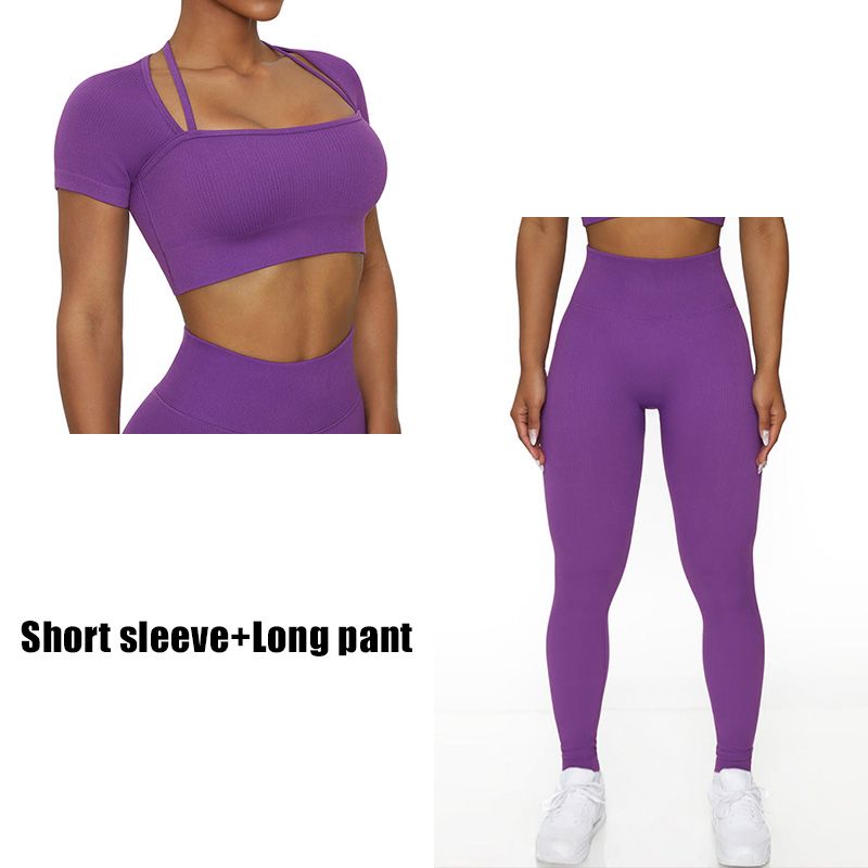 Purple shirt set