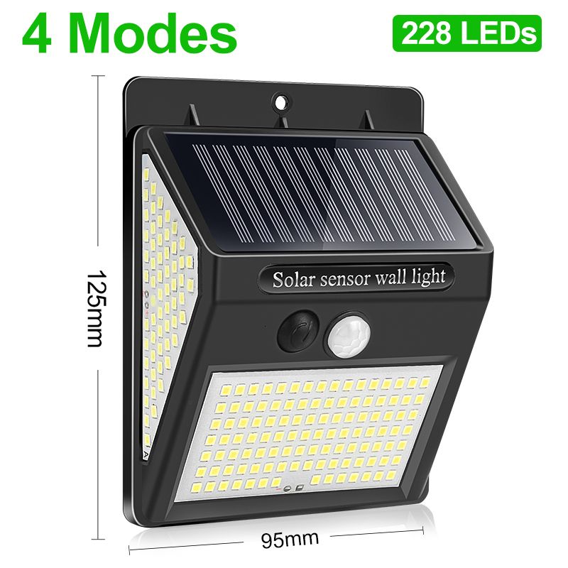 1 Pcs-228leds-4modes